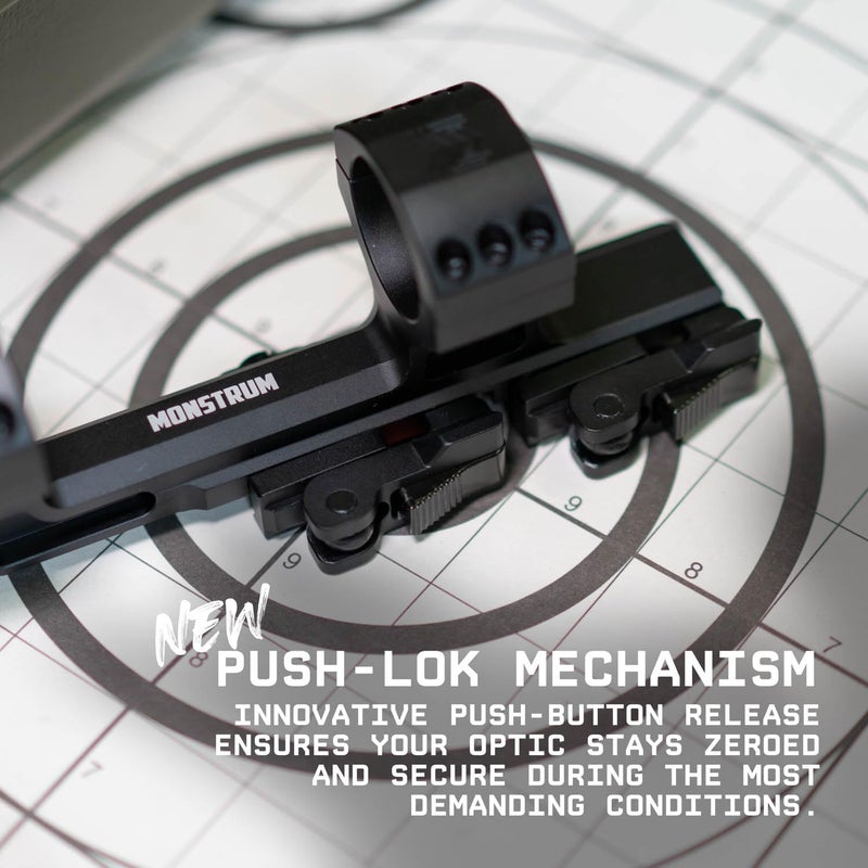Monstrum Hypergrip Cantilever Scope Mount with Quick Release - Image 3